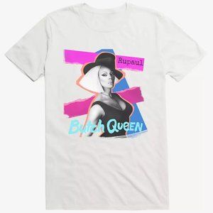 Hot Topic White RuPaul Butch Queen T-Shirt Plus Size 2X XXL